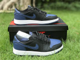 Authentic Air Jordan 1 Low OG “Mystic Navy” GS