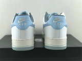 Authentic Nike Air Force 1 White/Light Blue