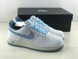 Authentic Nike Air Force 1 White/Light Blue