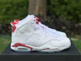 Authentic Air Jordan 6 GS “Red Oreo”