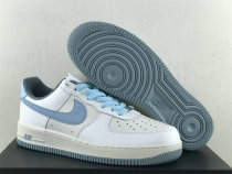 Authentic Nike Air Force 1 White/Light Blue