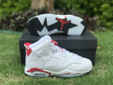 Authentic Air Jordan 6 GS “Red Oreo”