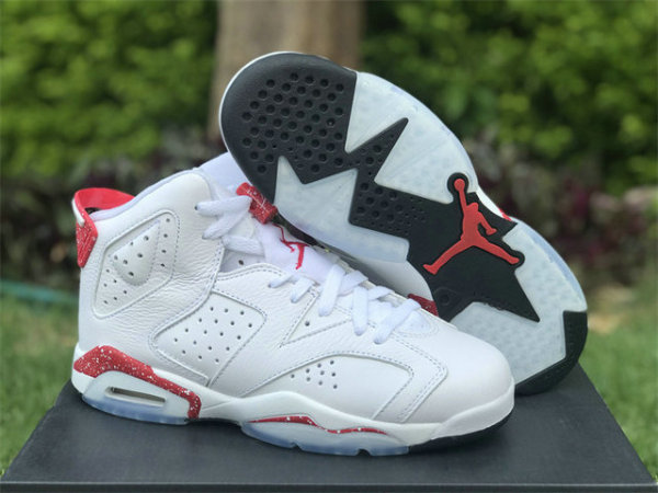 Authentic Air Jordan 6 GS “Red Oreo”