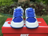 Authentic Nike Dunk Low White/Racer Blue