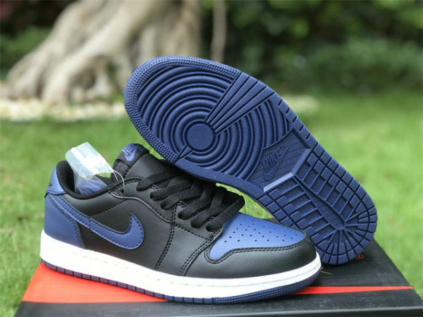 Authentic Air Jordan 1 Low OG “Mystic Navy” GS