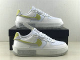Authentic Nike Air Force 1 White/Yellow/Grey