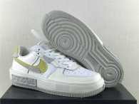 Authentic Nike Air Force 1 White/Yellow/Grey