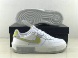 Authentic Nike Air Force 1 White/Yellow/Grey