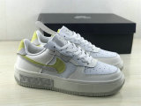 Authentic Nike Air Force 1 White/Yellow/Grey