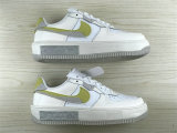Authentic Nike Air Force 1 White/Yellow/Grey