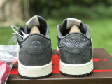 Authentic Travis Scott x Air Jordan 1 Low Black/Phantom GS