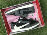 Authentic Travis Scott x Air Jordan 1 Low Black/Phantom GS