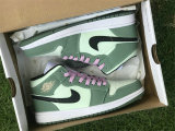 Authentic Air Jordan 1 Mid GS “Dutch Green”