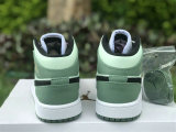 Authentic Air Jordan 1 Mid GS “Dutch Green”