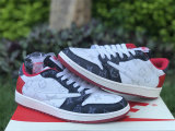 Authentic Travis Scott x LV x Air Jordan 1 Low GS