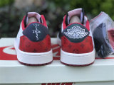Authentic Travis Scott x LV x Air Jordan 1 Low GS
