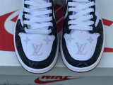 Authentic Travis Scott x LV x Air Jordan 1 Low GS