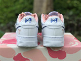 Authentic A Bathing Ape Bape White/Pink