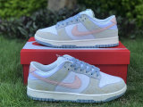 Authentic Nike Dunk Low Worn Suede Pastels