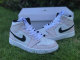 Authentic Air Jordan 1 Mid GS Light Pink/White/Black