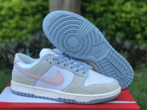 Authentic Nike Dunk Low Worn Suede Pastels