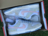 Authentic Nike Dunk Low Worn Suede Pastels