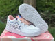 Authentic A Bathing Ape Bape White/Pink