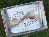 Authentic A Bathing Ape Bape White/Pink