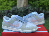 Authentic Nike Dunk Low Worn Suede Pastels