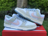 Authentic Nike Dunk Low Worn Suede Pastels