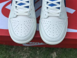 Authentic Nike Dunk Low White/Blue/Red