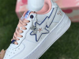 Authentic A Bathing Ape Bape White/Pink