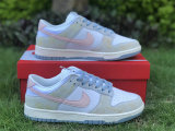 Authentic Nike Dunk Low Worn Suede Pastels