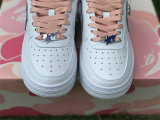 Authentic A Bathing Ape Bape White/Pink