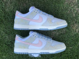 Authentic Nike Dunk Low Worn Suede Pastels
