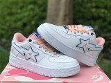 Authentic A Bathing Ape Bape White/Pink