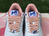 Authentic A Bathing Ape Bape White/Pink