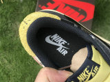 Authentic Travis Scott x Air Jordan 1 Low Pink/Yellow/White/Blue GS