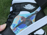 Authentic Air Jordan 1 Mid GS “Hologram”