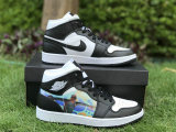 Authentic Air Jordan 1 Mid GS “Hologram”