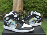 Authentic Air Jordan 1 Mid GS “Hologram”