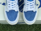 Authentic Travis Scott x Air Jordan 1 Low OG White/Light Blue