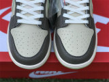 Authentic Nike Dunk Low White/Grey/Sail/Green