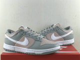 Authentic Nike Dunk Low Pink/White/Grey