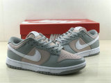 Authentic Nike Dunk Low Pink/White/Grey