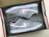 Authentic Nike Dunk Low Pink/White/Grey