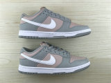 Authentic Nike Dunk Low Pink/White/Grey