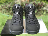 Authentic Air Jordan 6 Metallic Silver