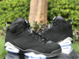 Authentic Air Jordan 6 Metallic Silver