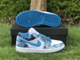 Authentic Air Jordan 1 Low “Washed Denim”